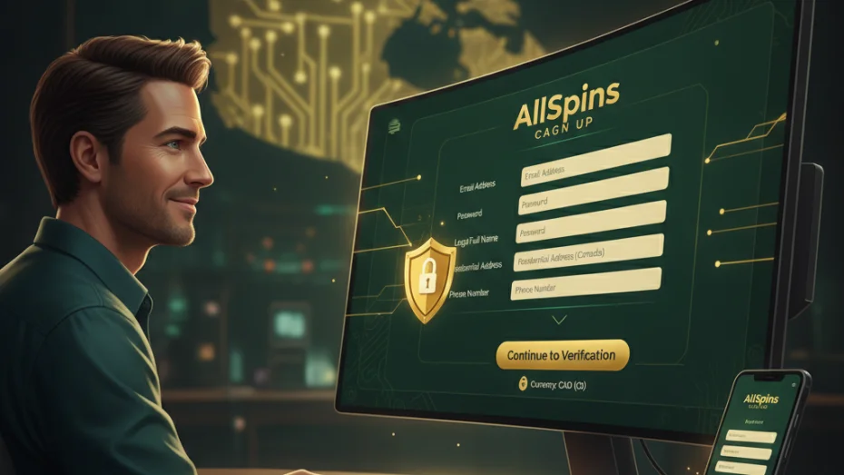 AllSpins Casino Registration